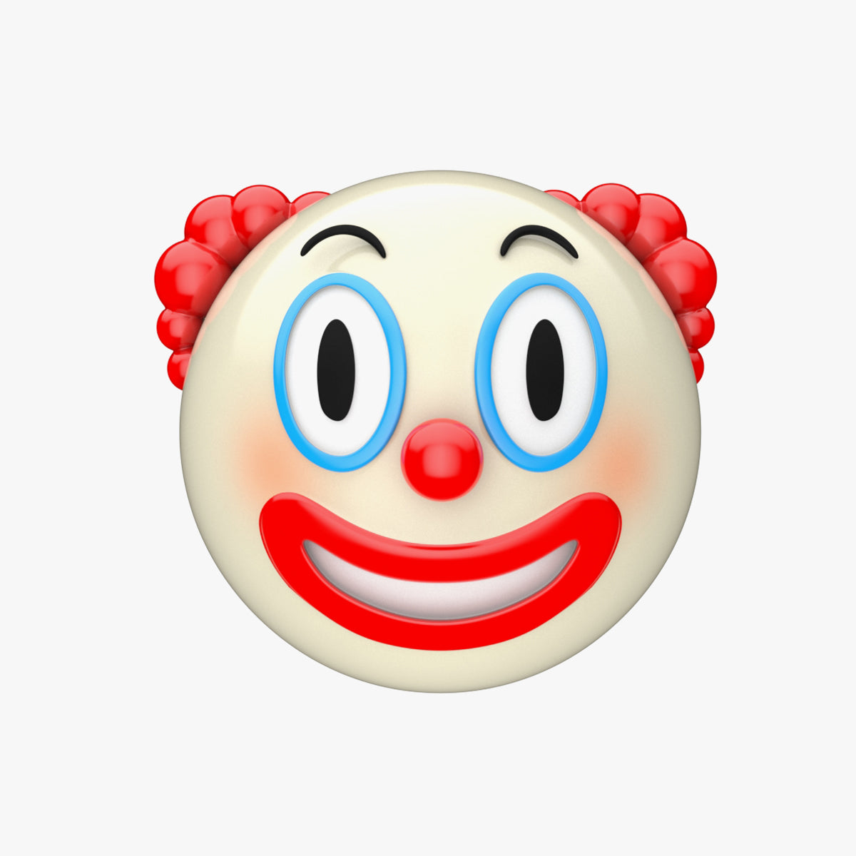 Apple Clown Face