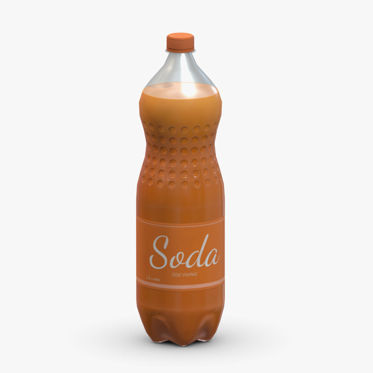 Supermarket Soda Drink Bottle 02