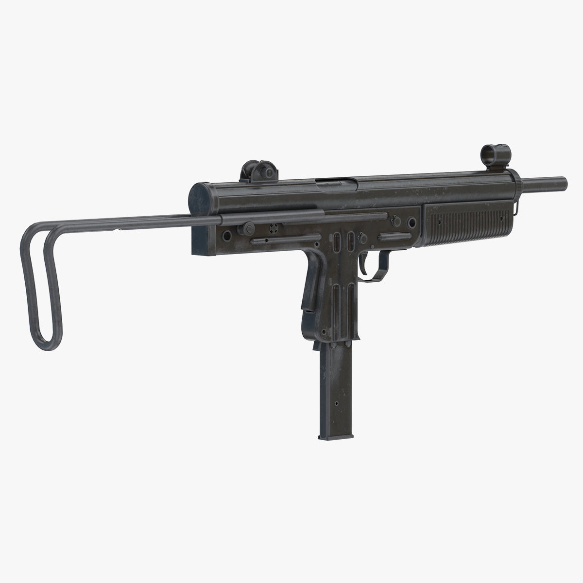 FMK 3 Submachine Gun Low Poly