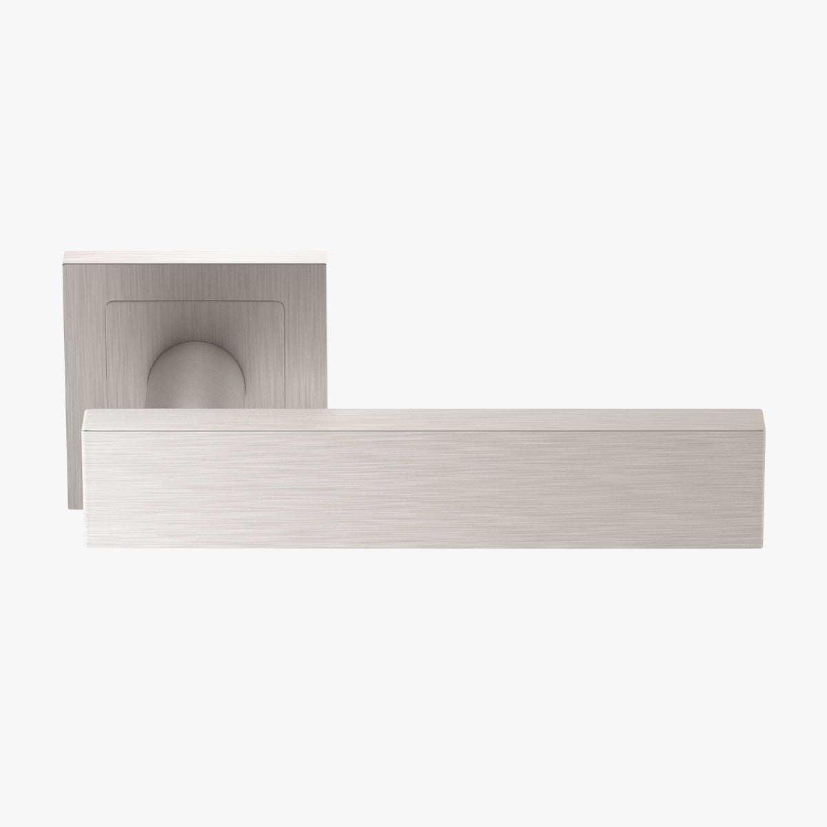 Eurospec Carla Rectangular Stainless Steel Door Handle