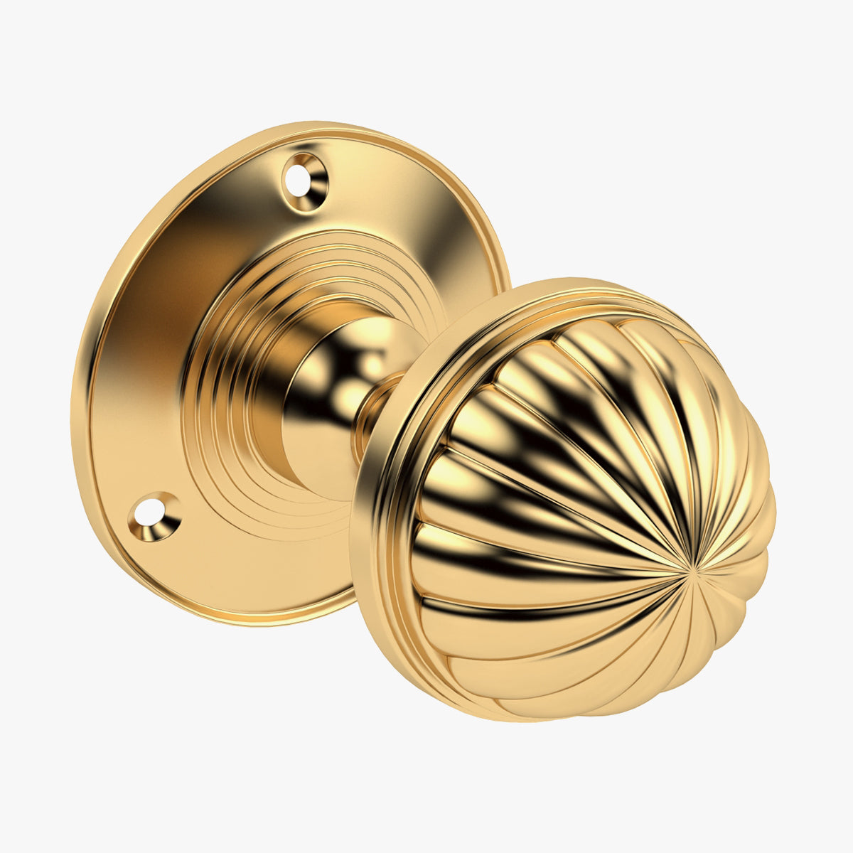 Fluted Mortice Door Knob