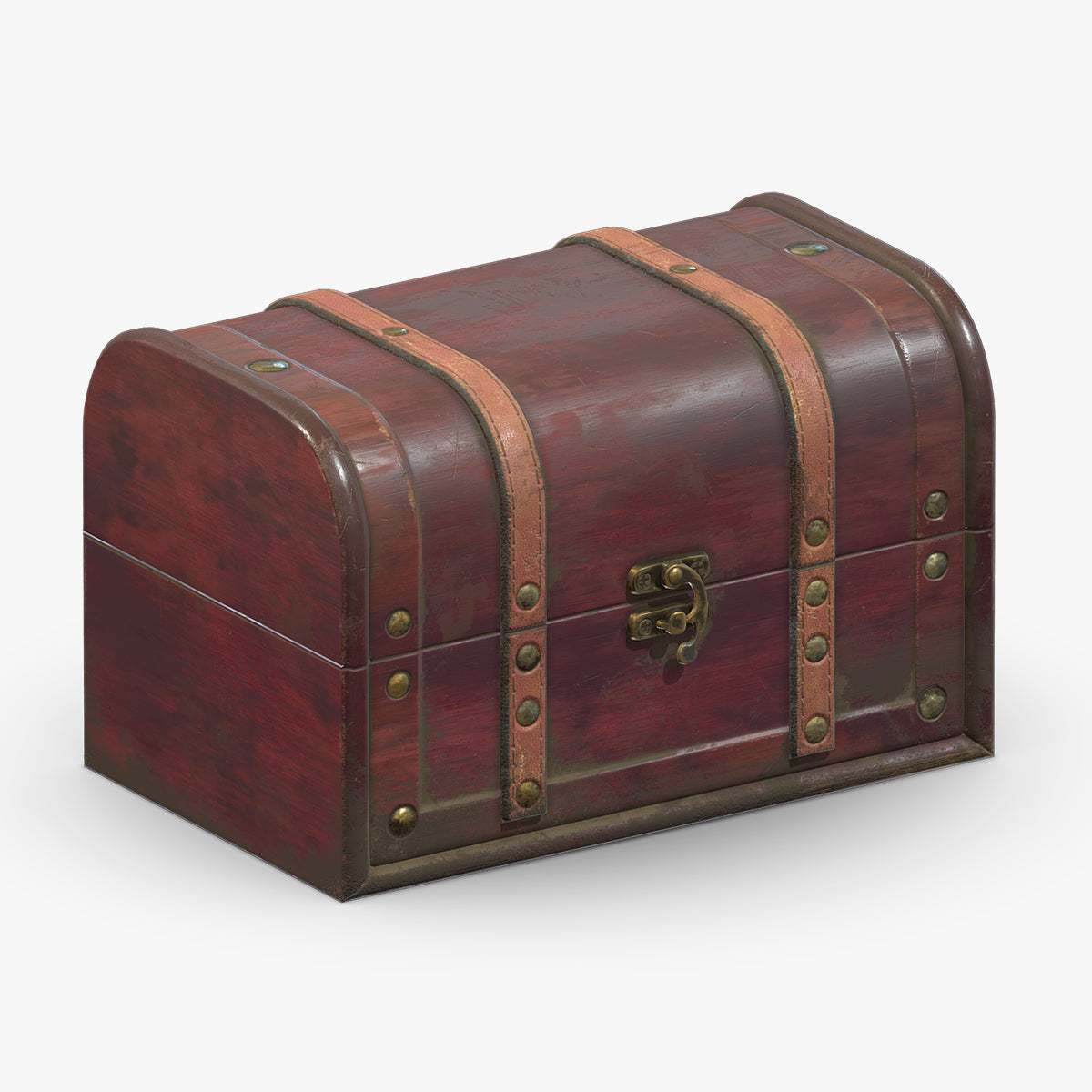 Treasure Chest Box 02 Low Poly