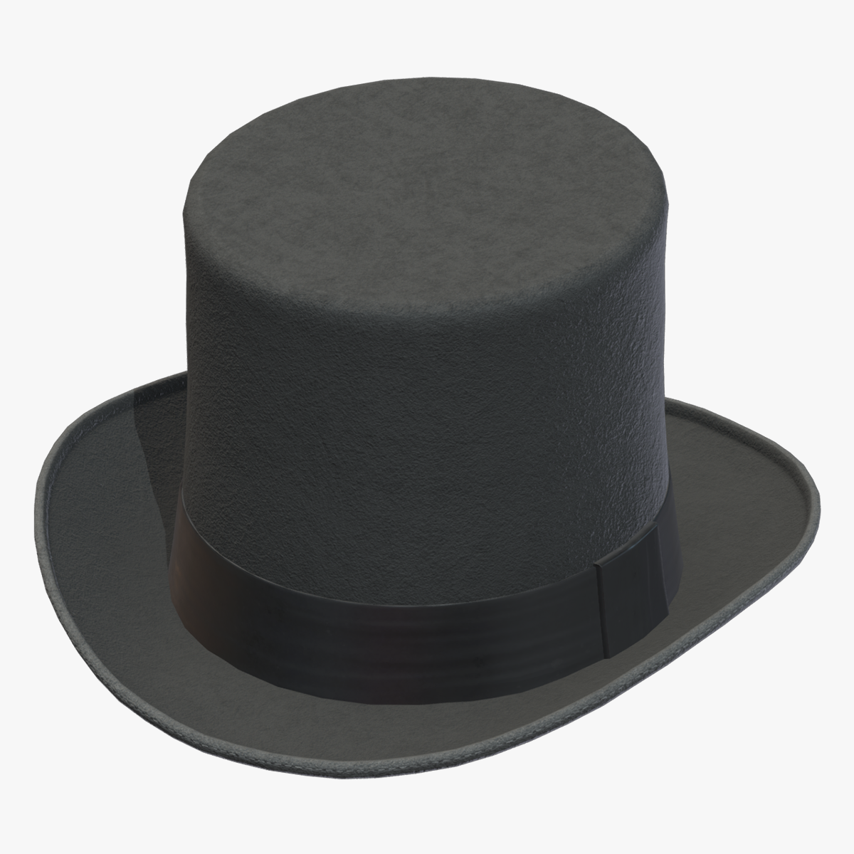 Top Hat 2 Low Poly