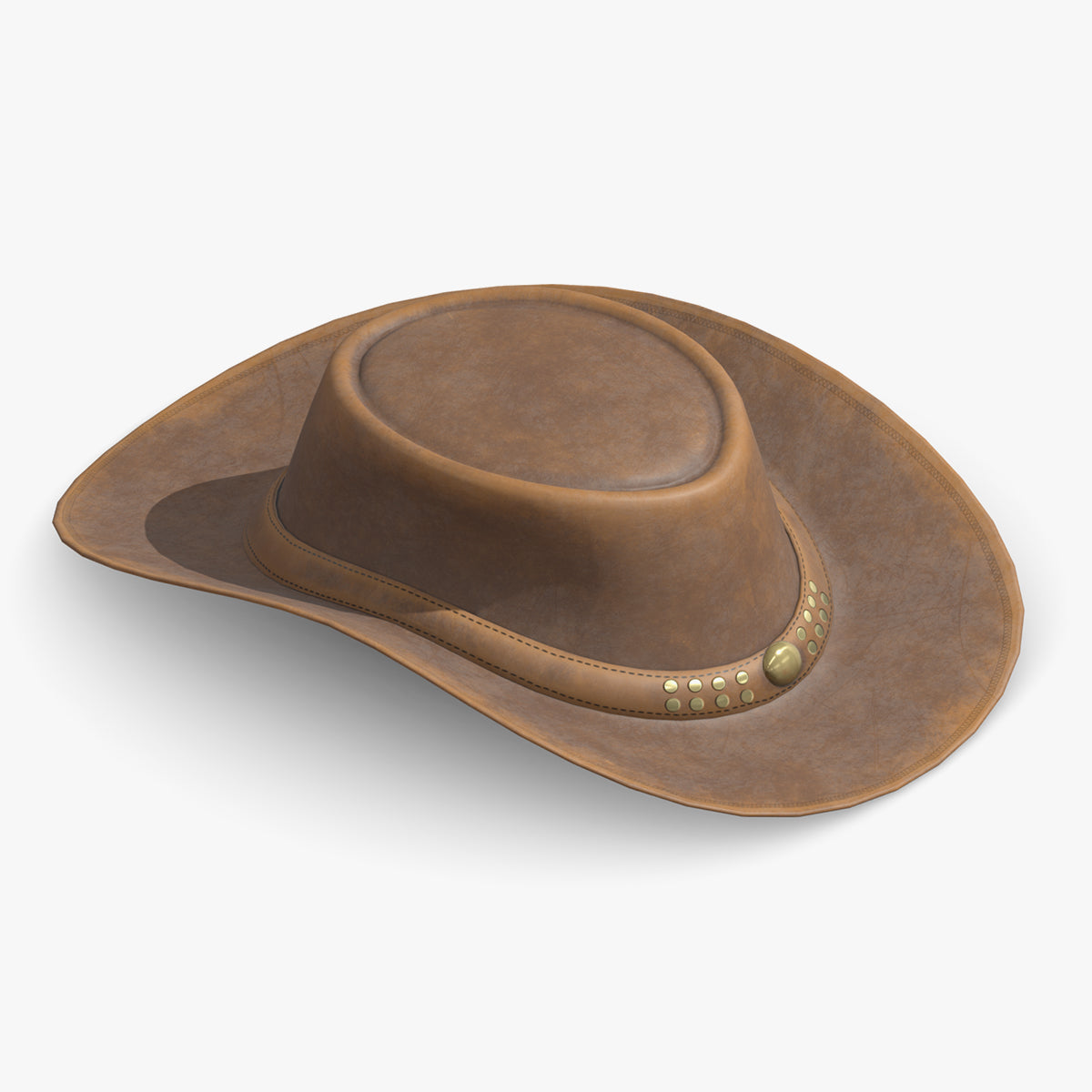 Cowboy Hat Low Poly