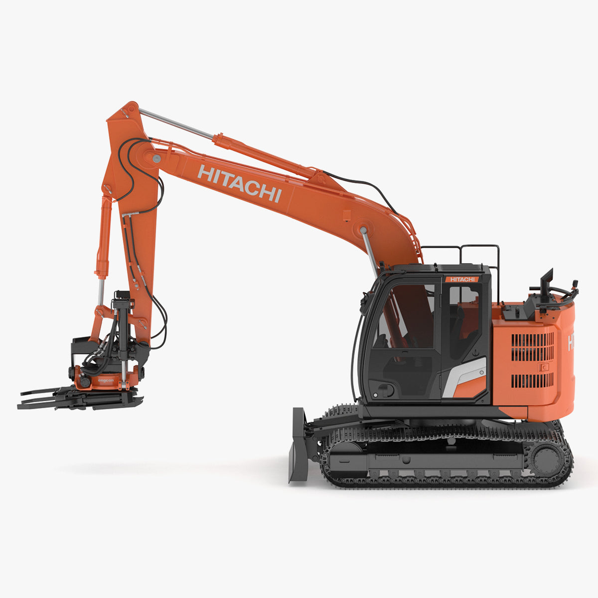 Hitachi zx135-7 With Custom Arm