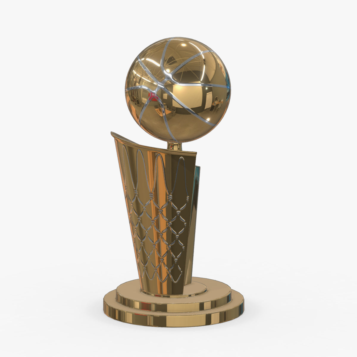 NBA Trophy 2022 Low Poly