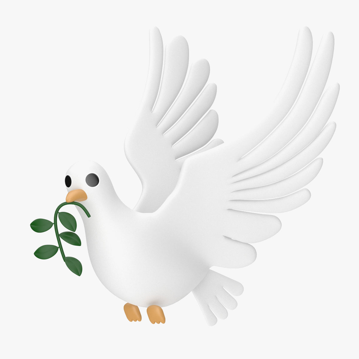 Whatsapp dove of peace emoji