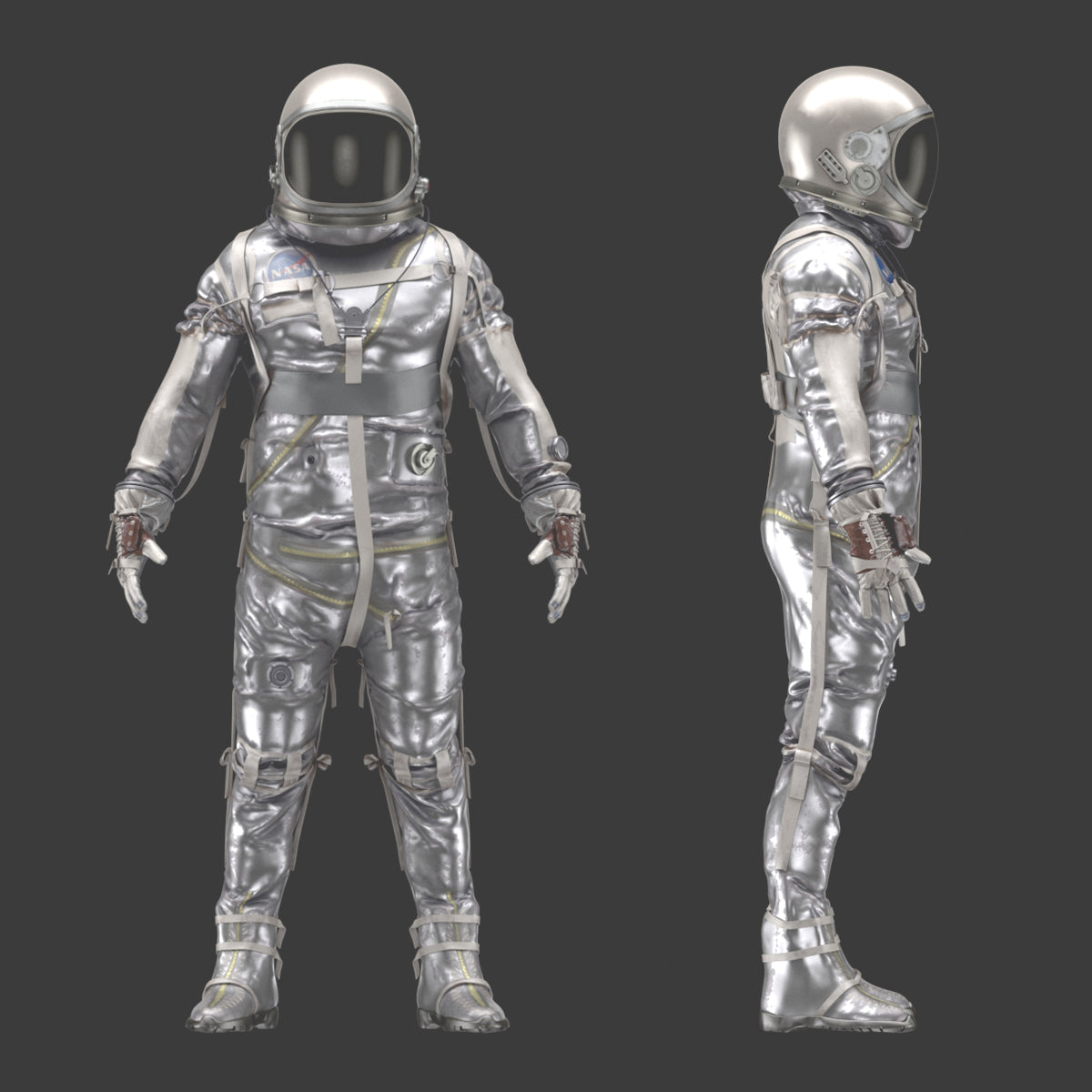 SPACESUIT NASA Mercury Navy Mark IV