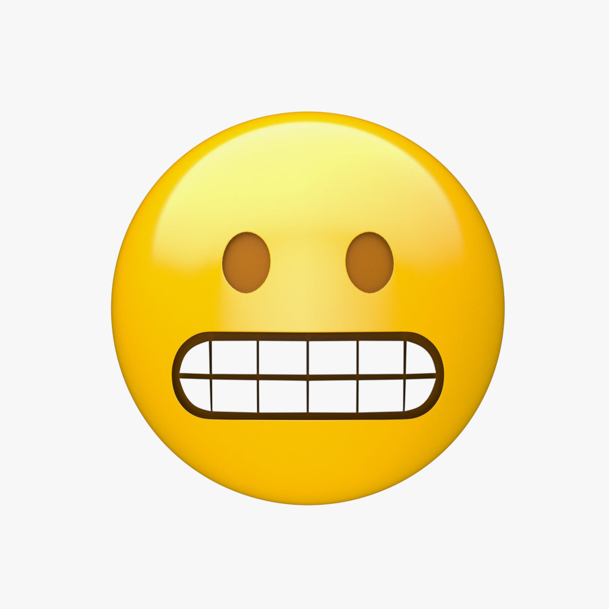 Apple Grimacing Face