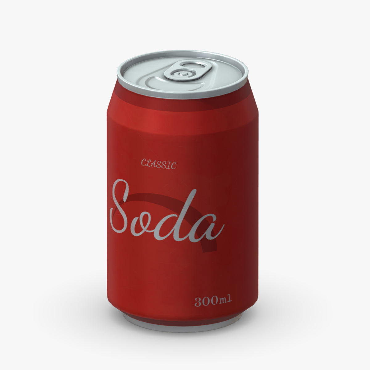 Supermarket Soda Drink Can 02