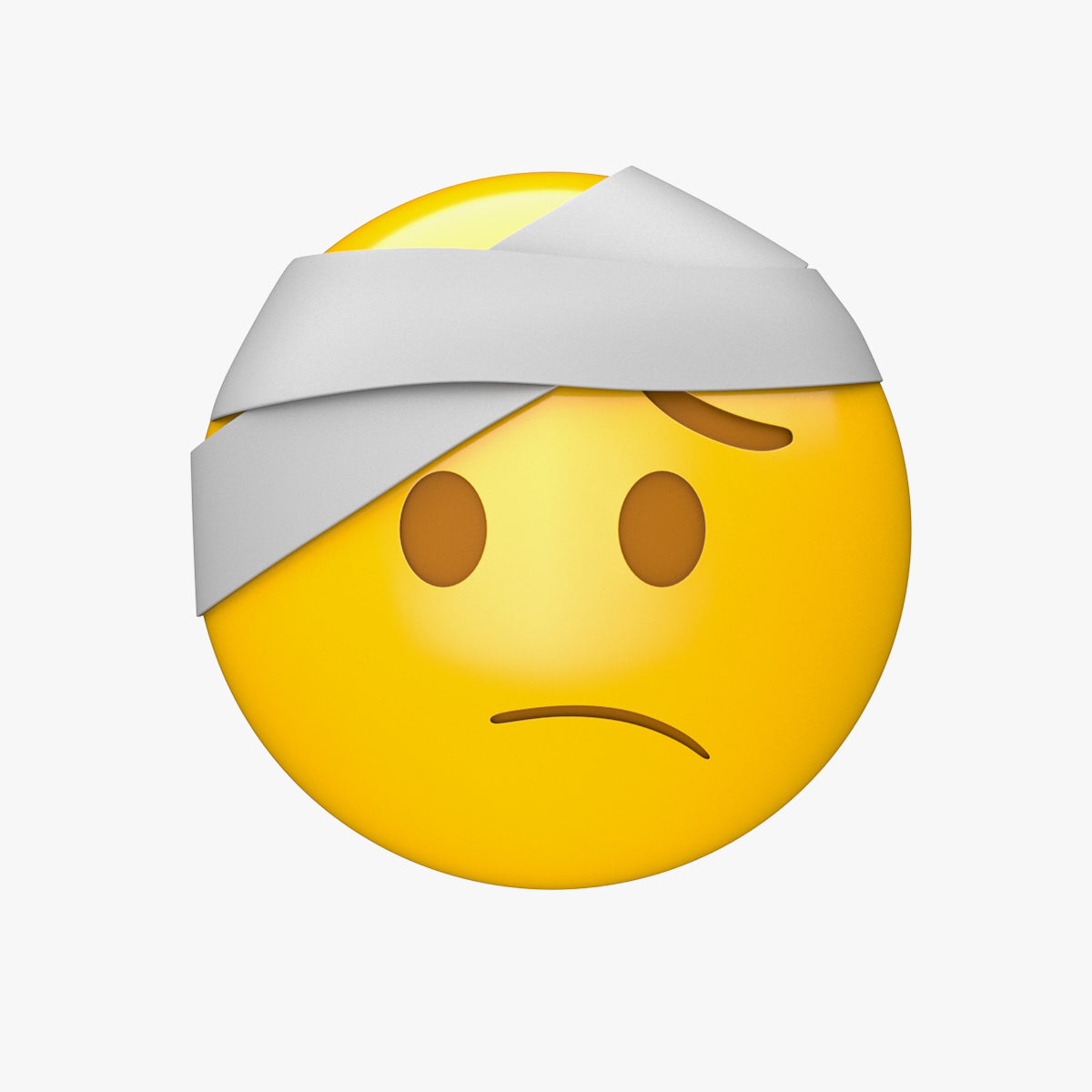 Apple Face with Head-Bandage