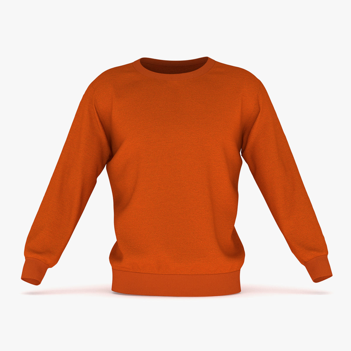 Sweatshirt For Men Orange