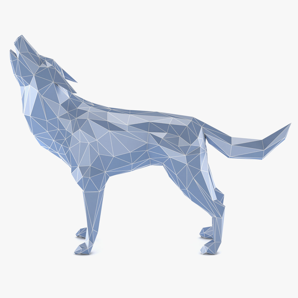 Low Poly Wolf