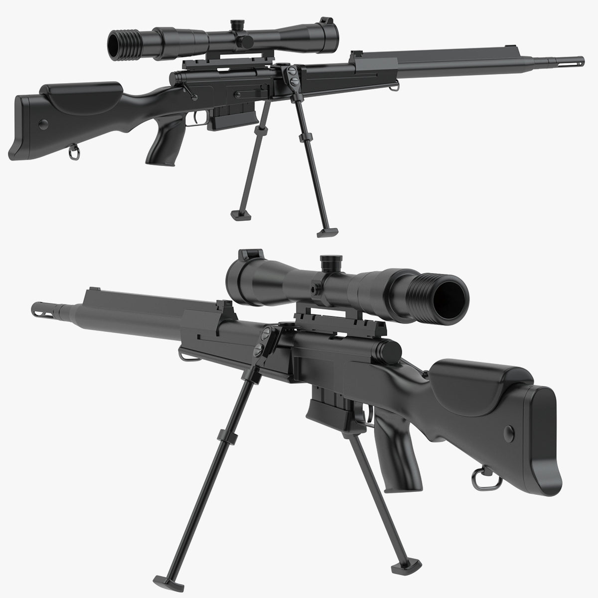 FR F2 sniper rifle