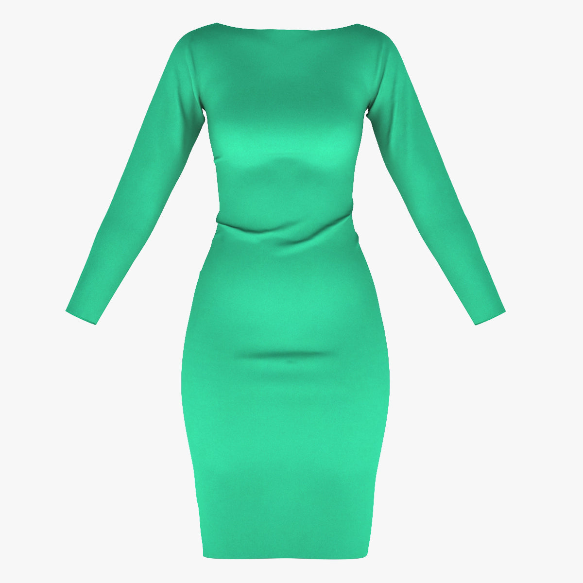 Woman Dress 01 Green