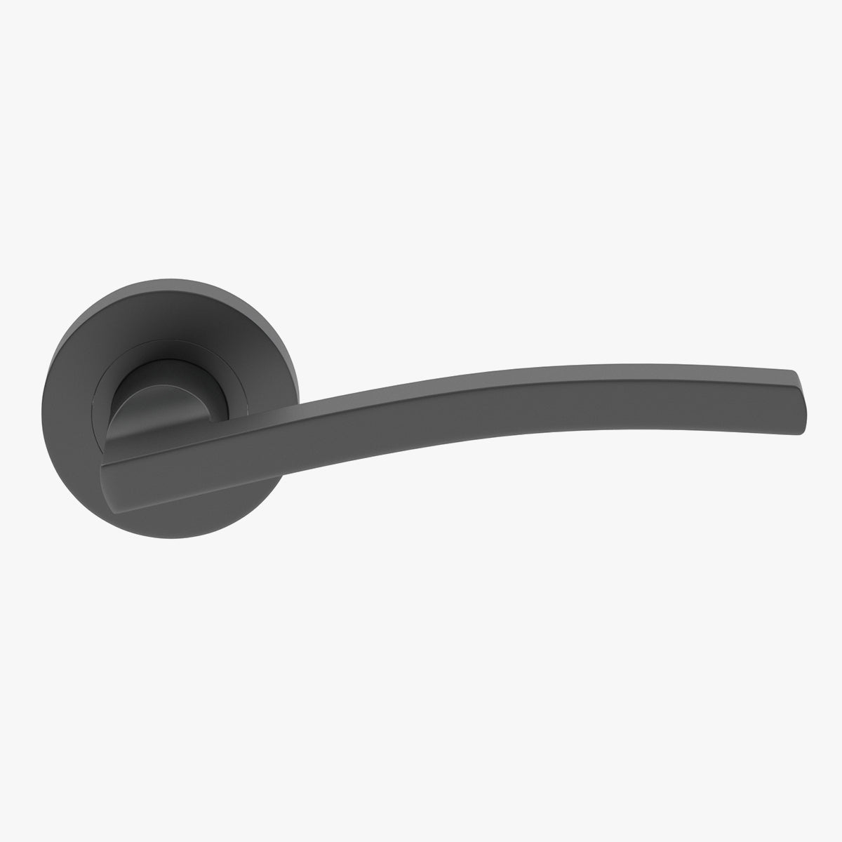 Frelan Hardware Noir Door Handle Matt Black