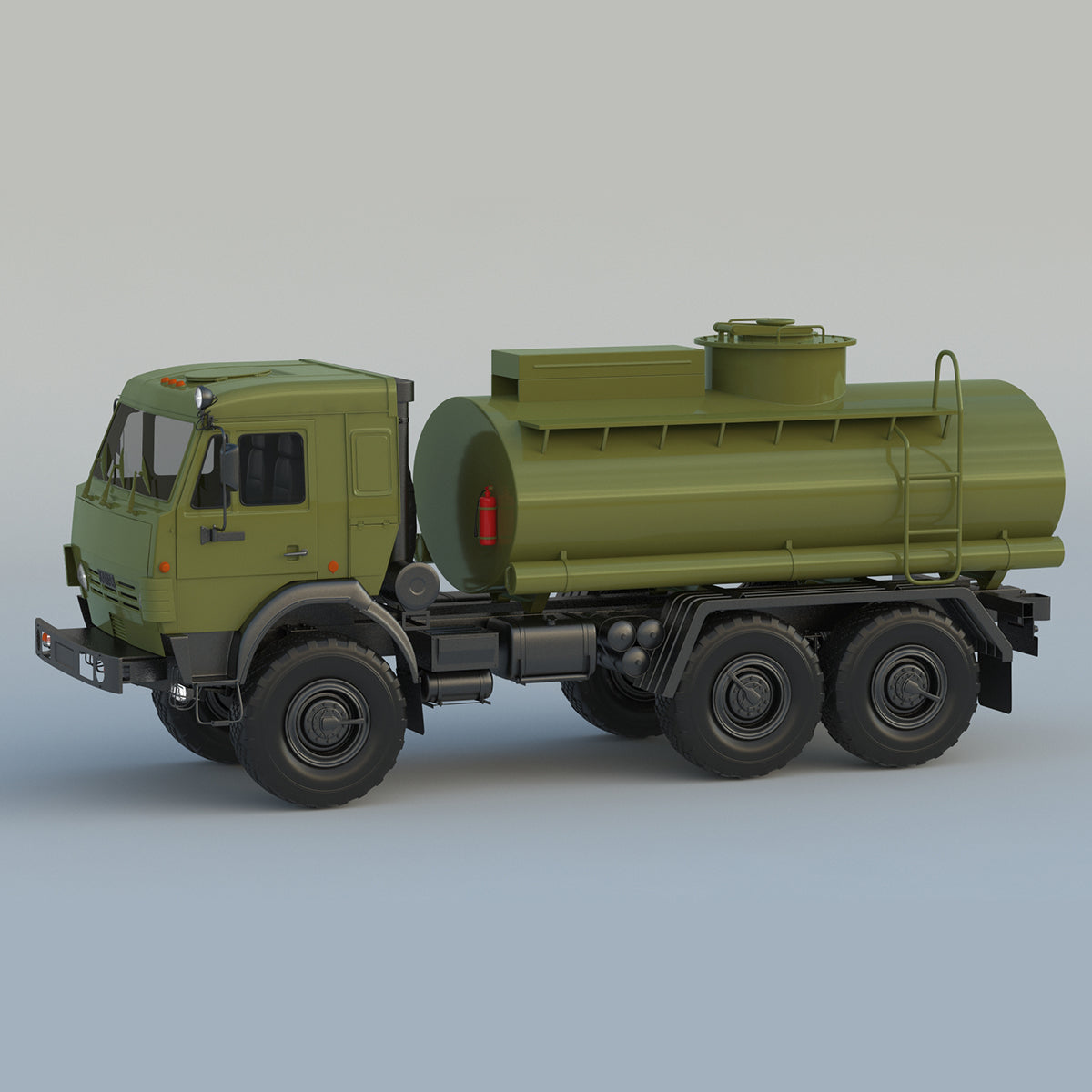 Kamaz 5350 Fuel Tanker