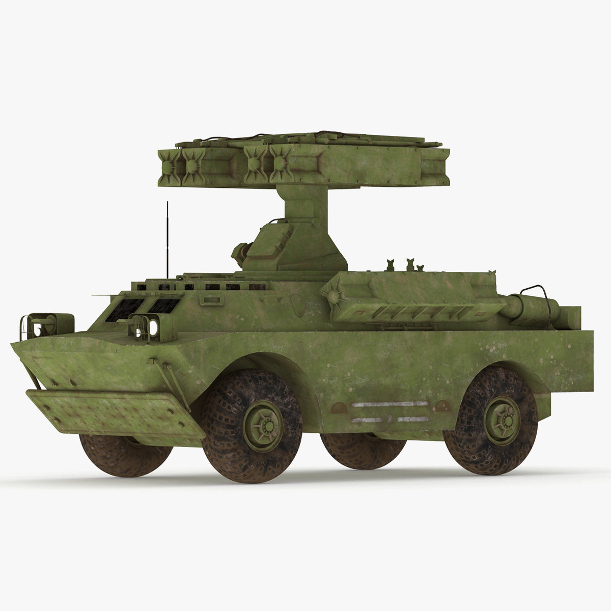 9K31 Strela-1 Low Poly