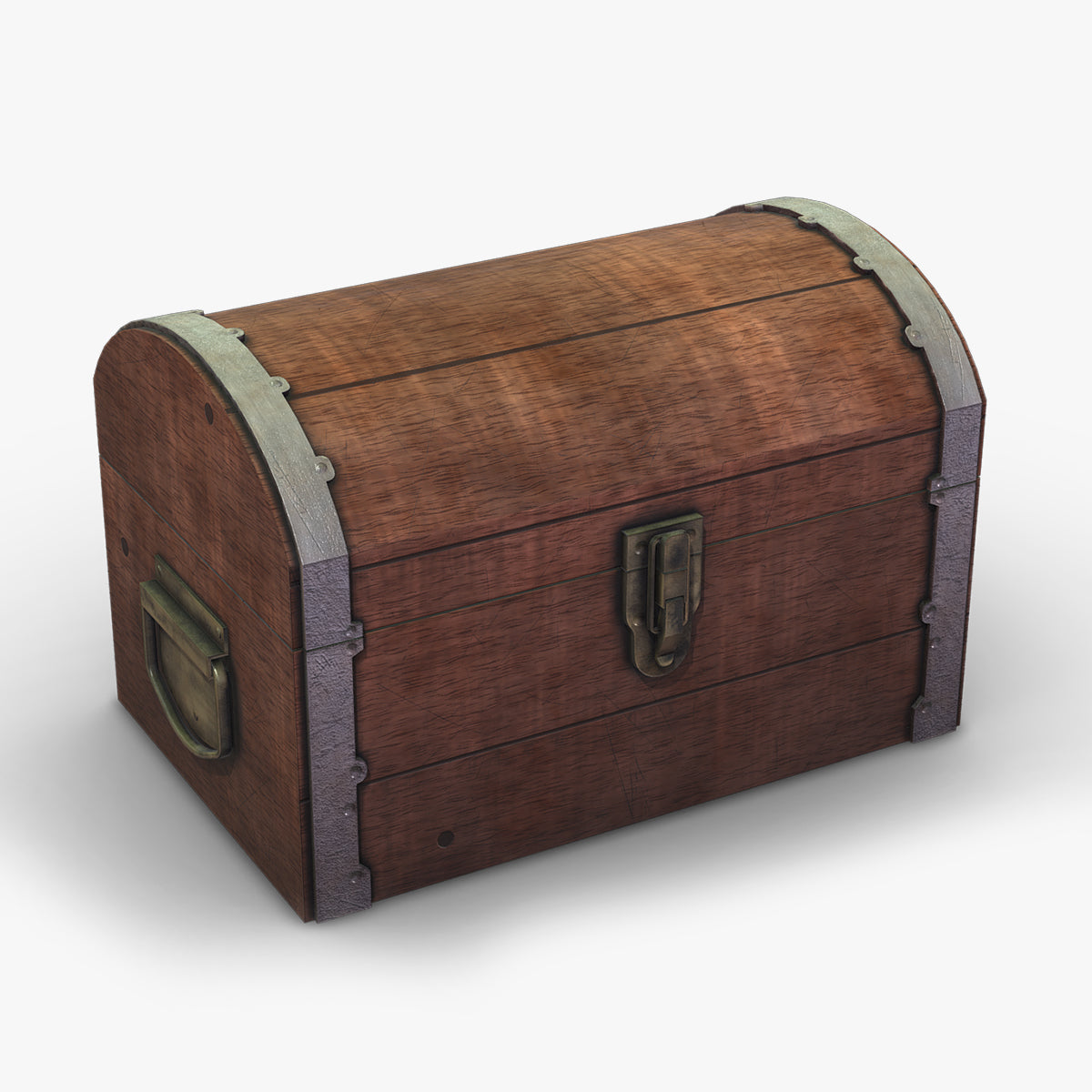 Treasure Chest Box 05 Low Poly