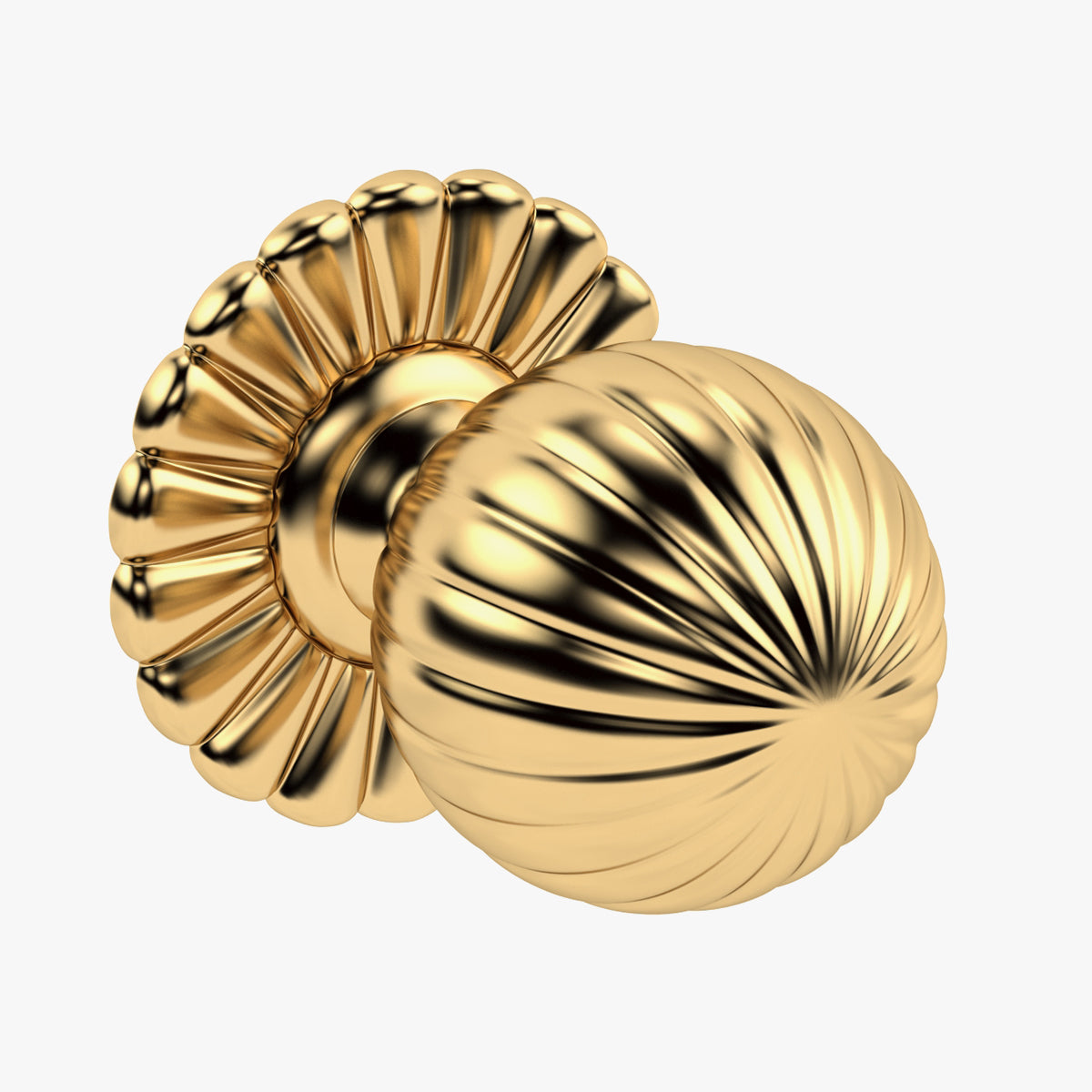 Flower Mortice Door Knob