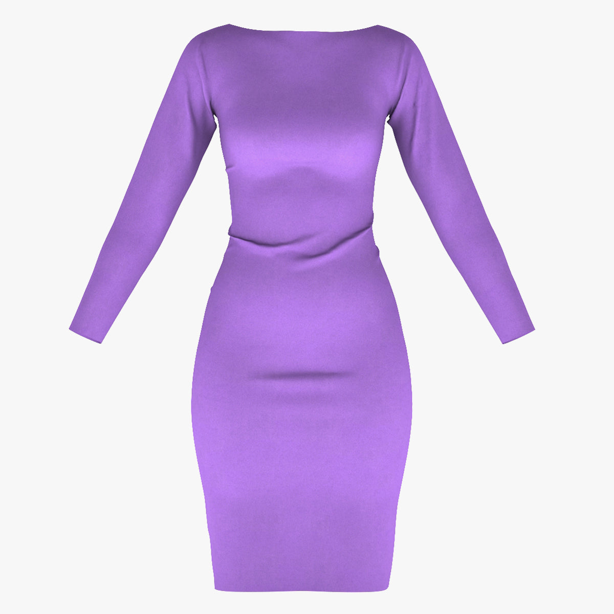 Woman Dress 01 Purple