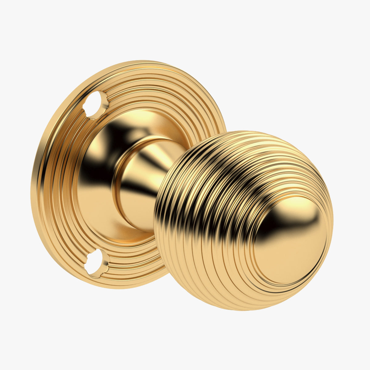 Queen Anne Mortice Door Knob