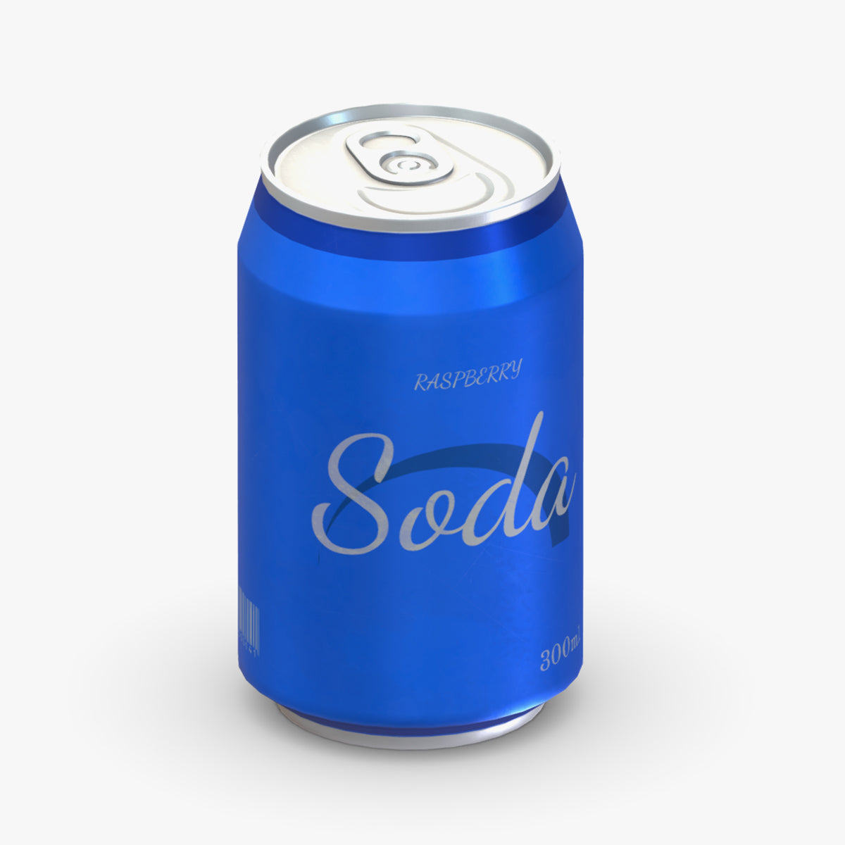 Supermarket Soda Drink Can 01