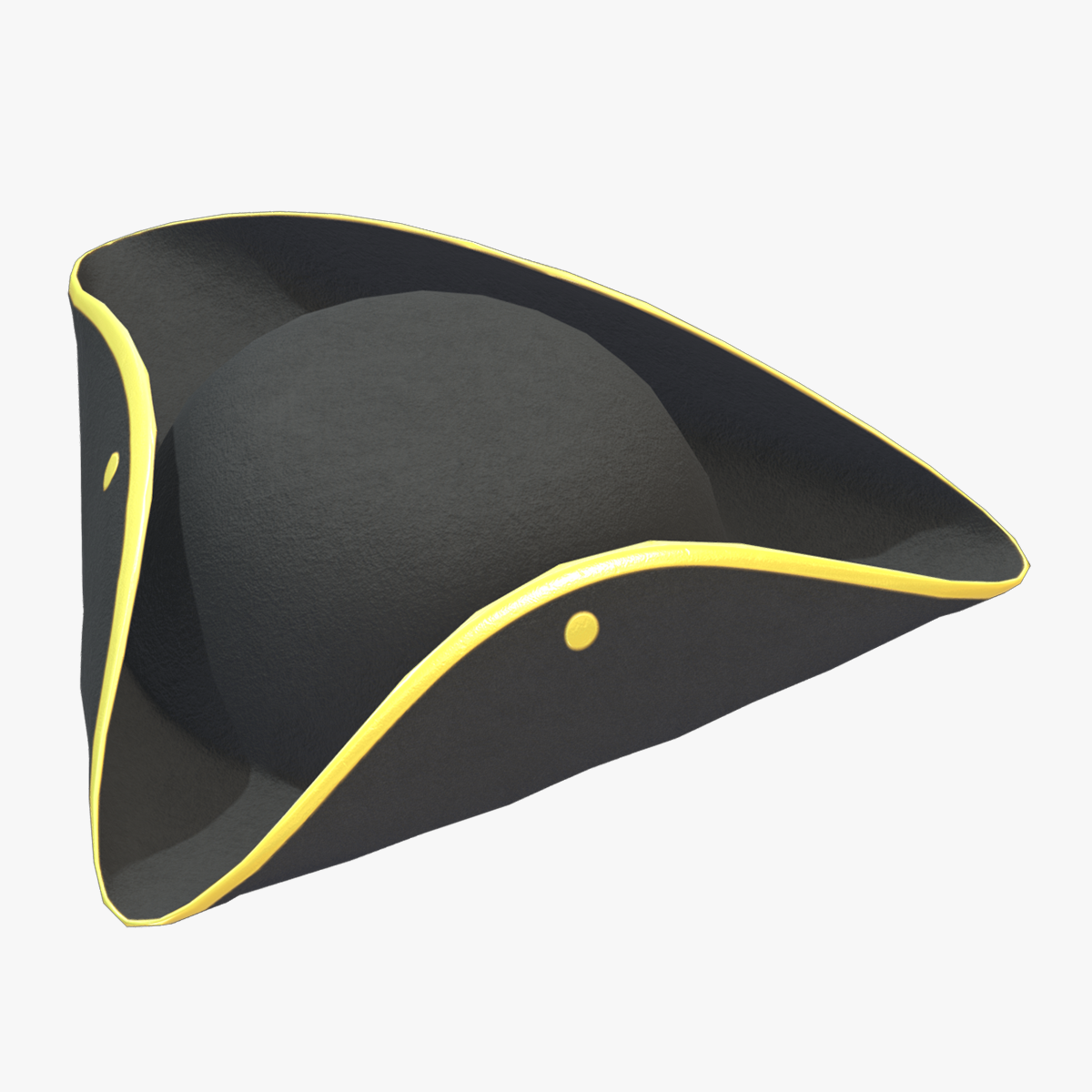 Tricorn Hat Low Poly