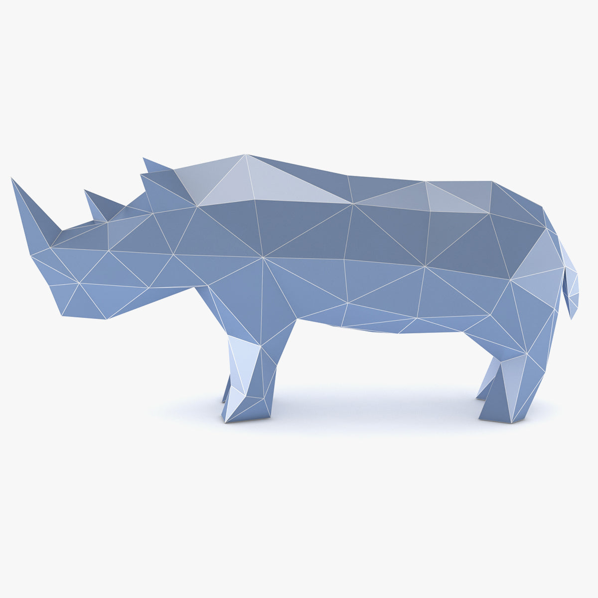 Low Poly Rhinoceros