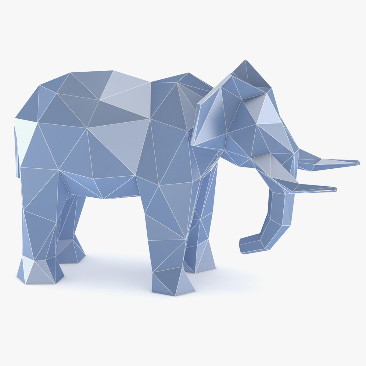 Low Poly Elephant