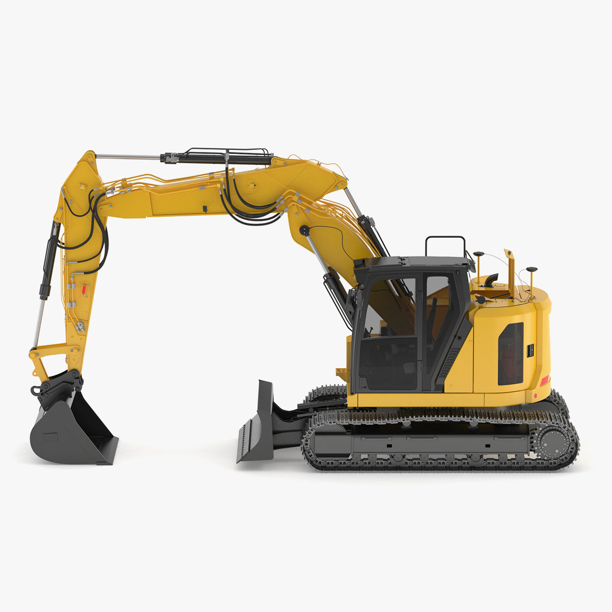 Small Excavator Triple Arm