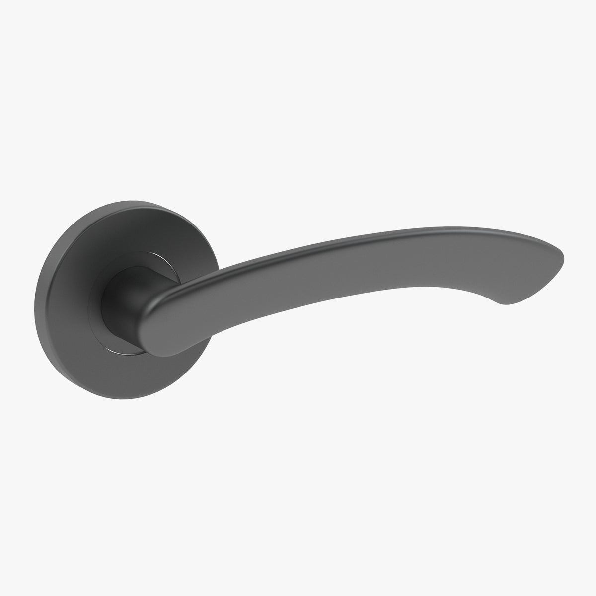 Urfic President Door Handle Matt Black