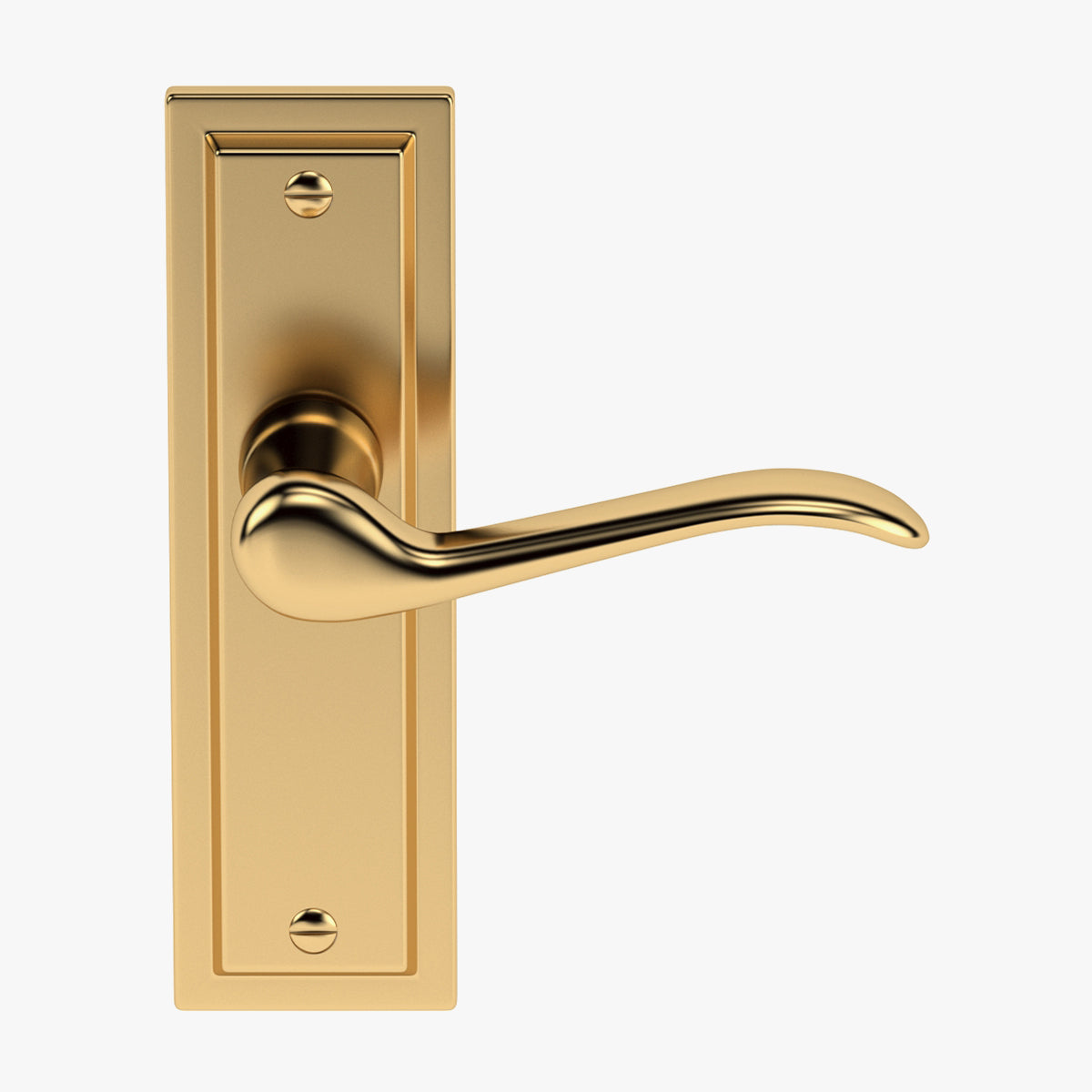 Urfic Porto Door Handles Brass