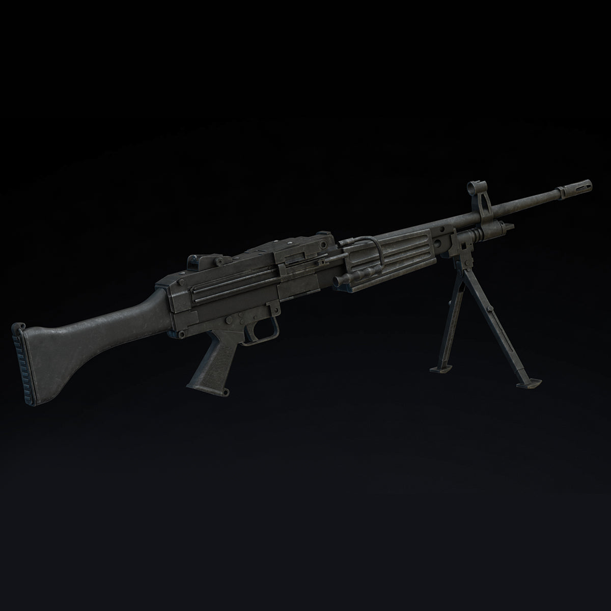 Daewoo K3 Low Poly