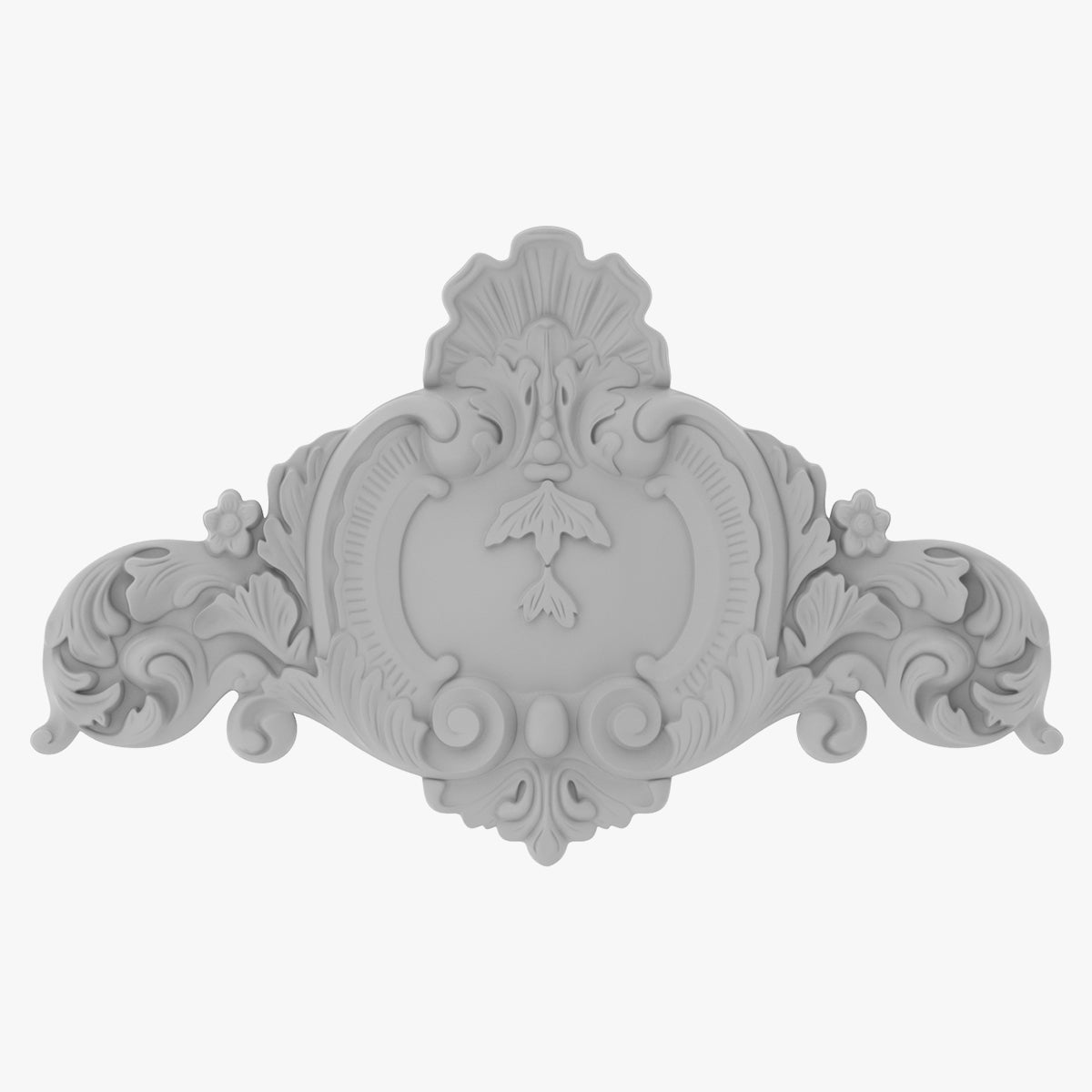 Cartouche Ornament 012