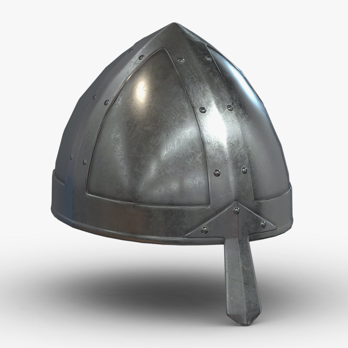 Medieval Helmet 05 Low Poly