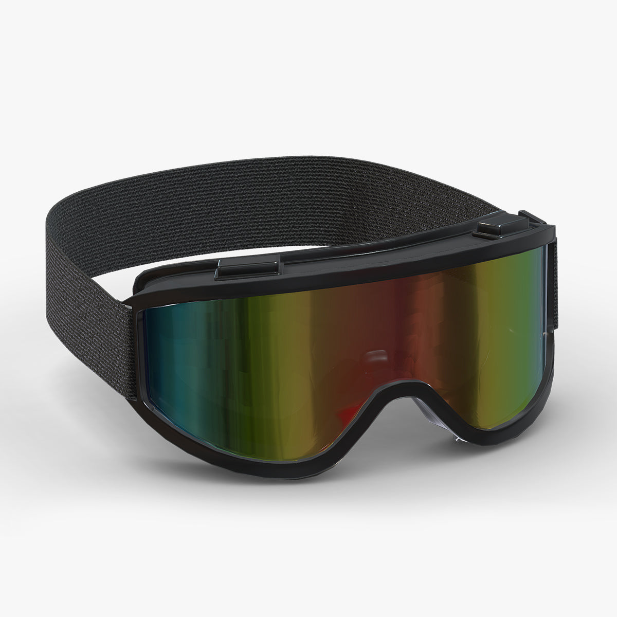 Goggle Glasses Low Poly