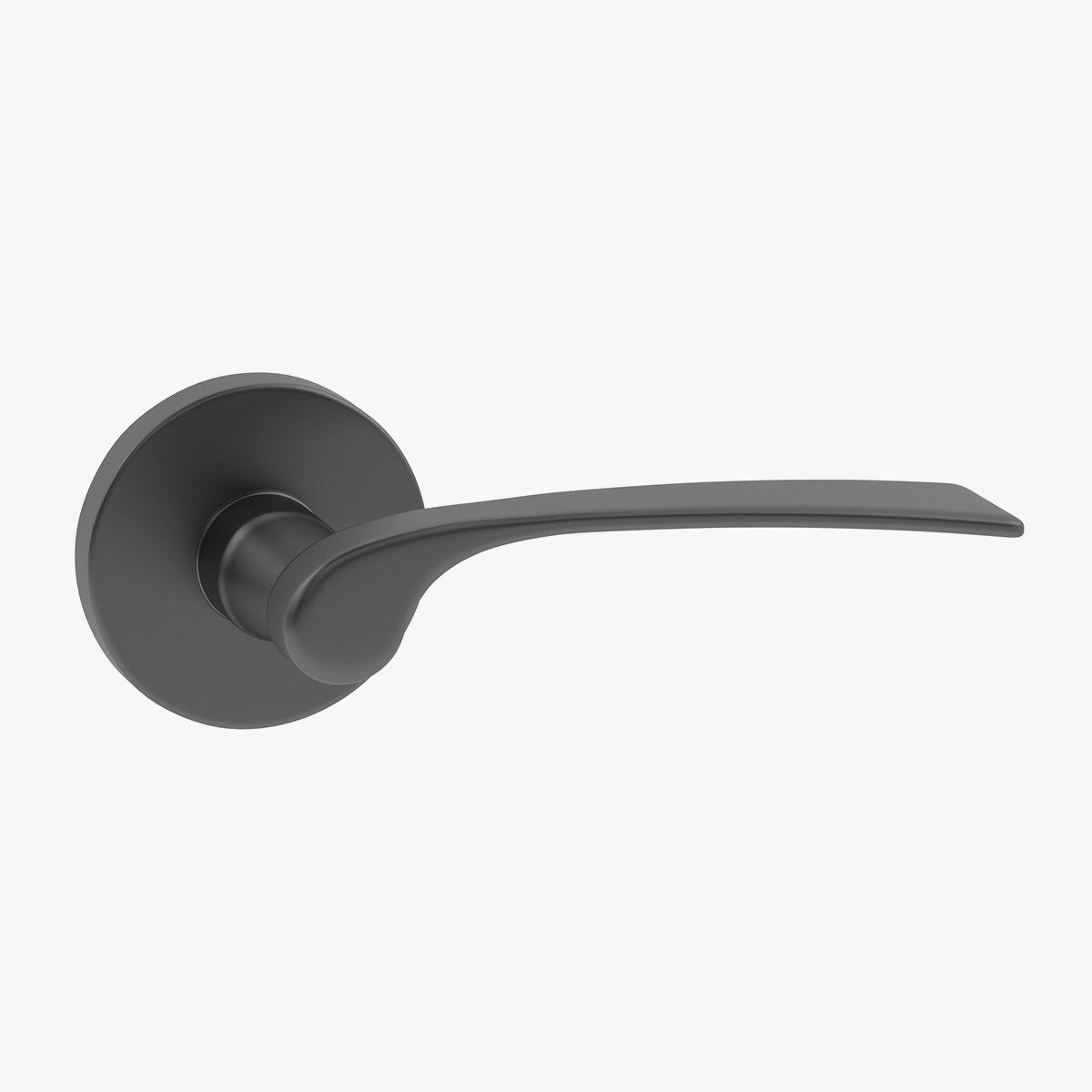 Urfic Como Door Handle Matt Black