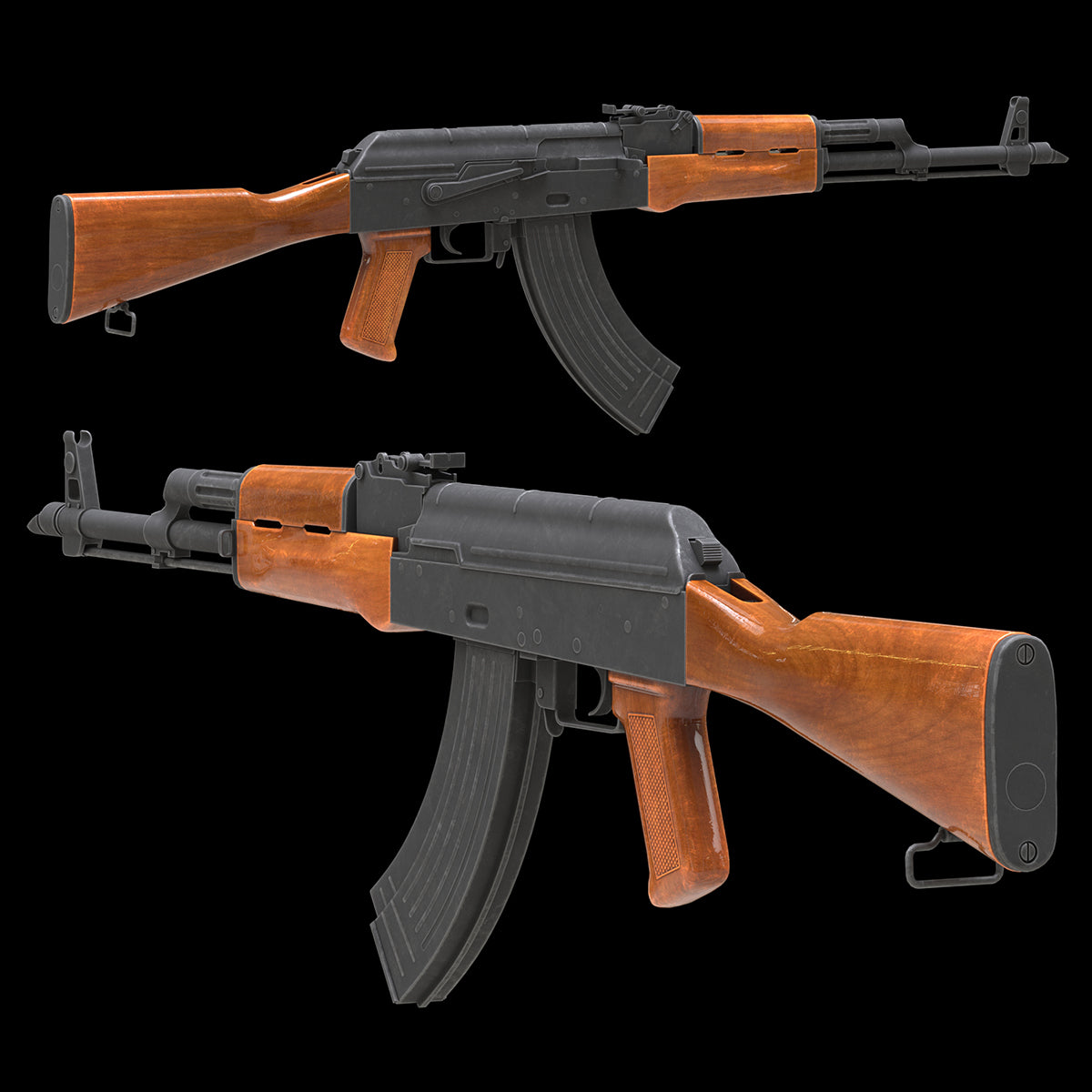 AKM Low Poly