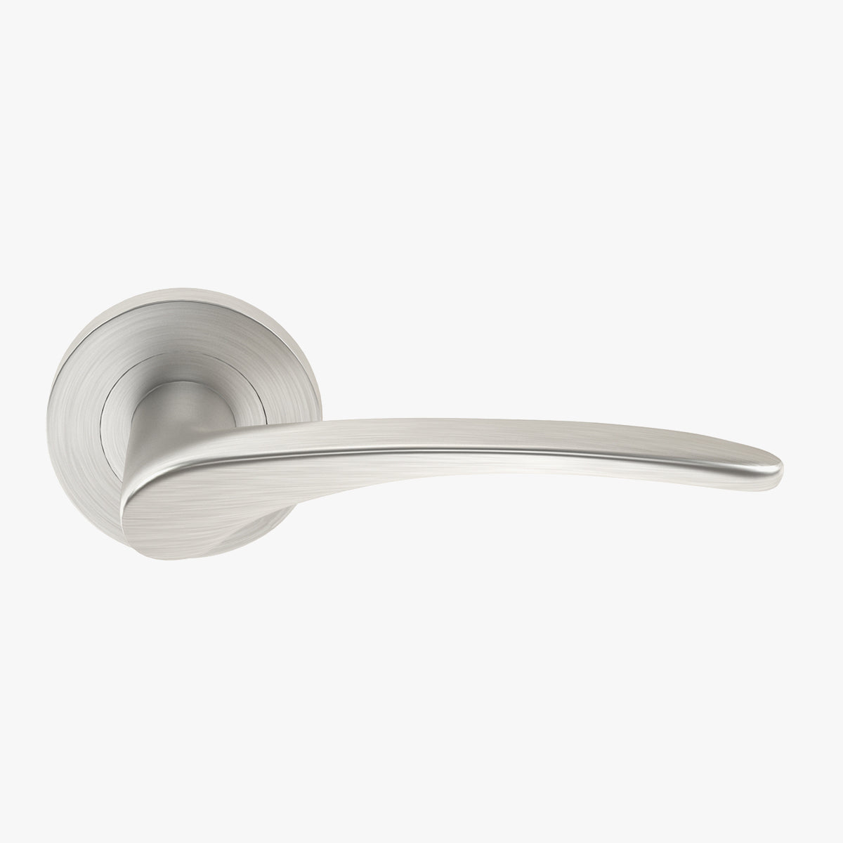 Eurospec Tirolo Satin Stainless Steel Solid Door Handle