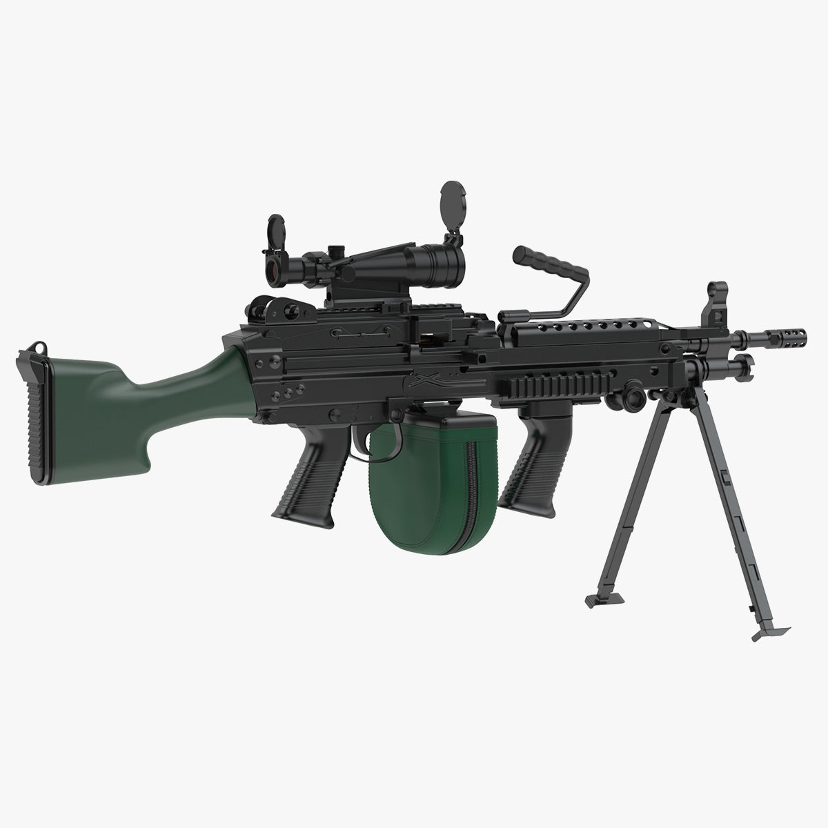 M249 light machine gun