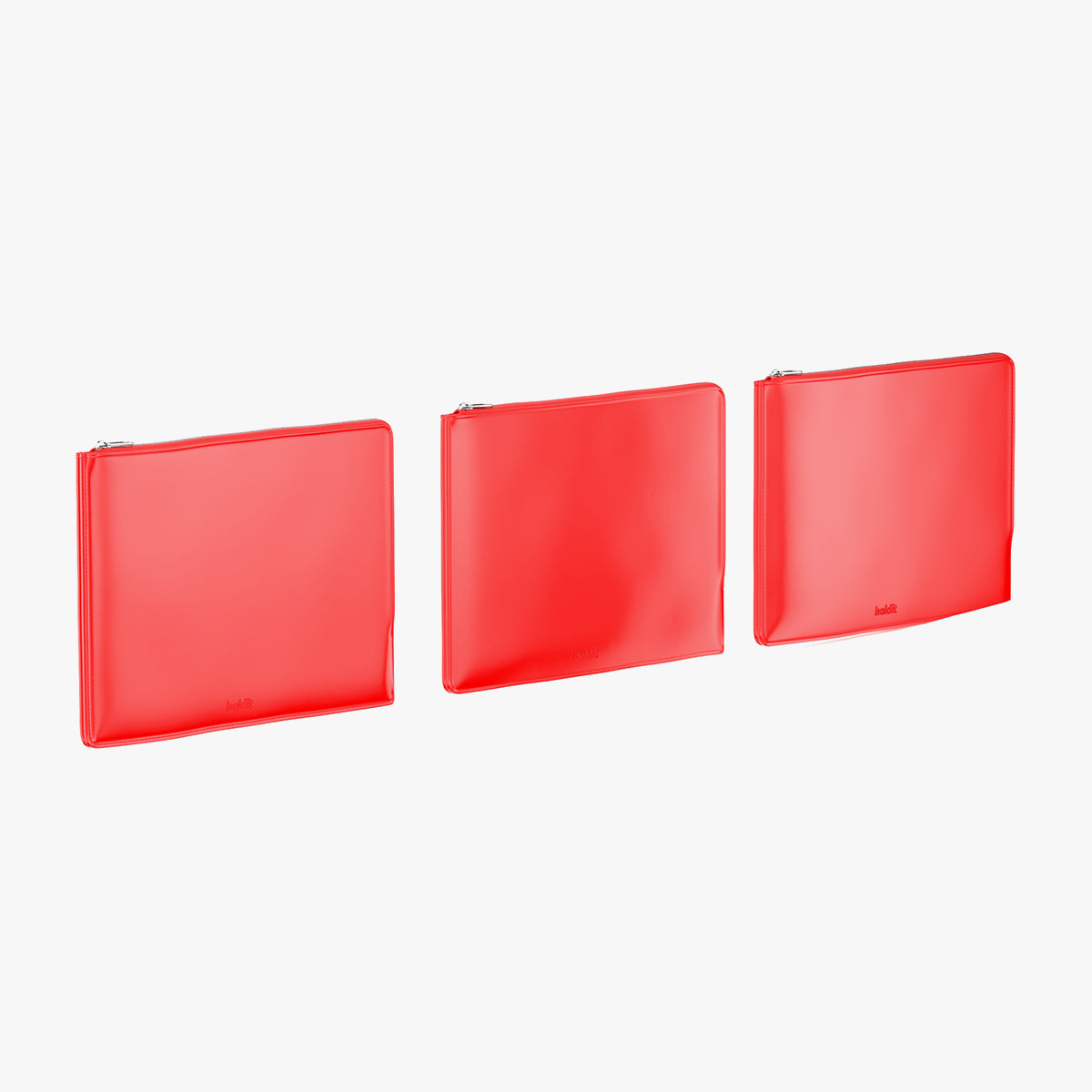 3 Laptop Cases Set Red