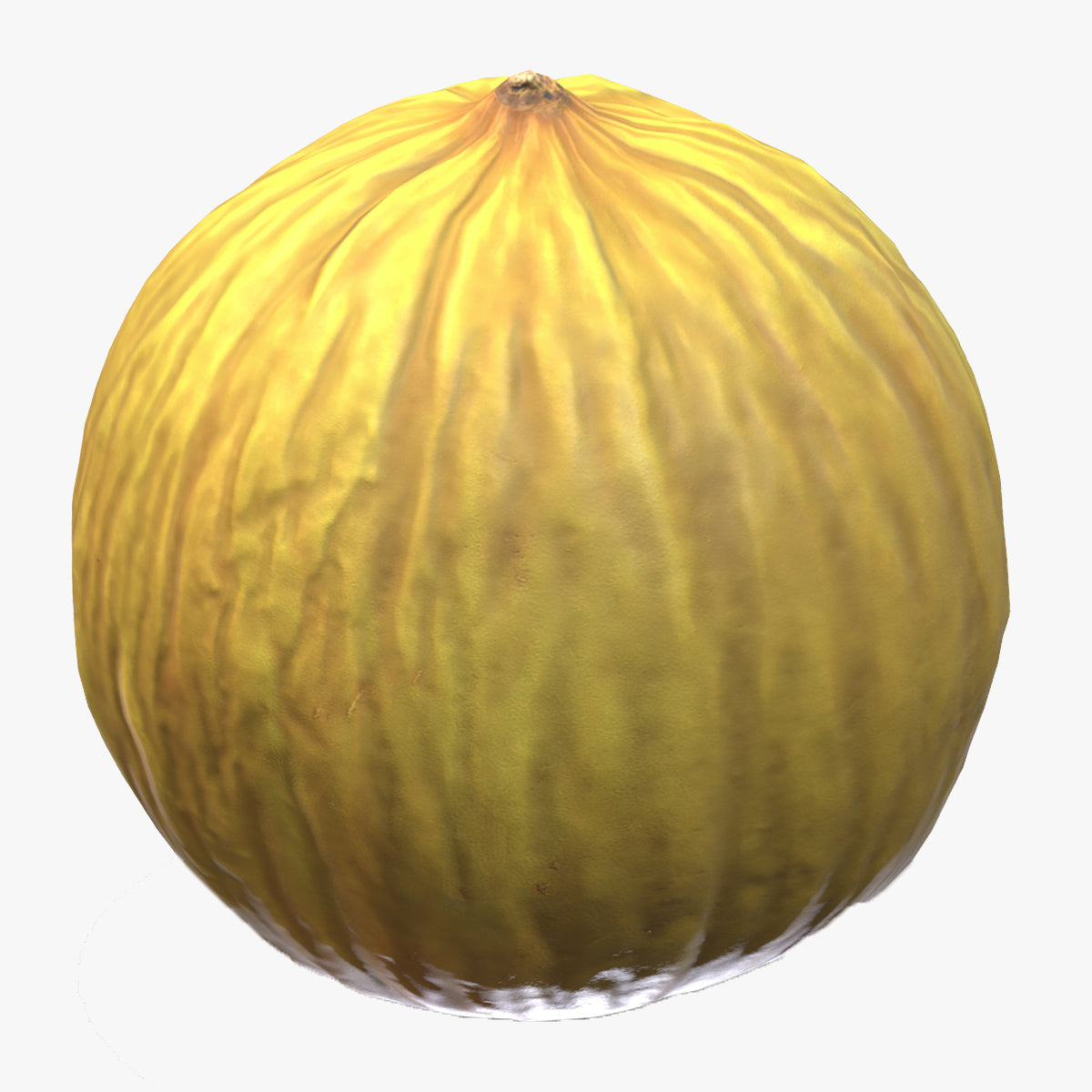 Casaba Melon Low Poly