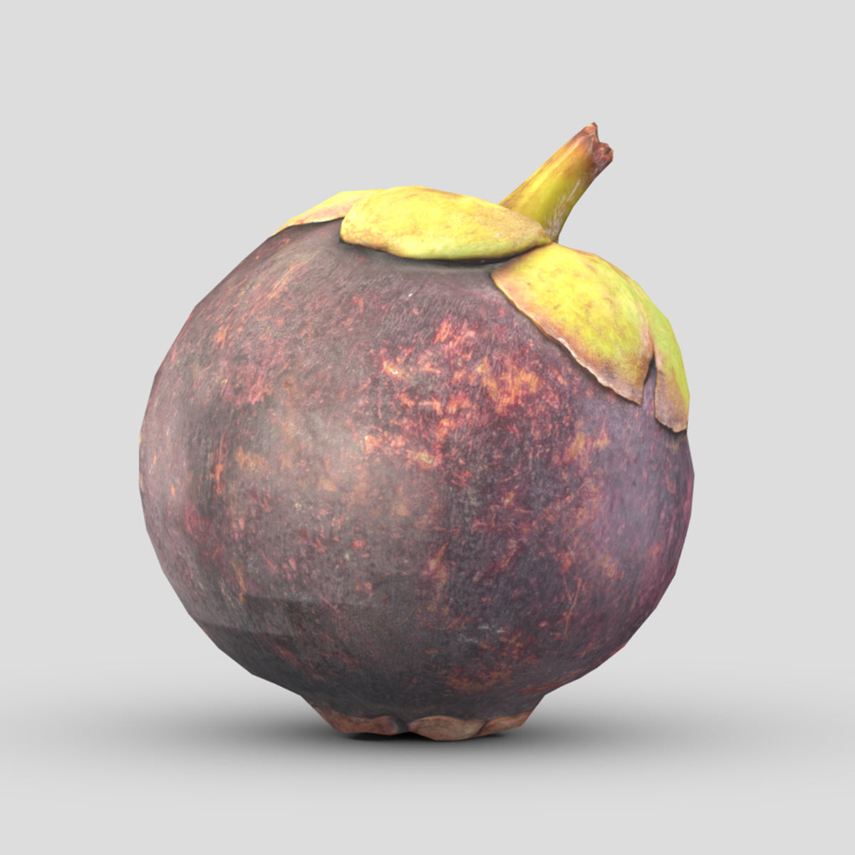 Mangosteen Low Poly