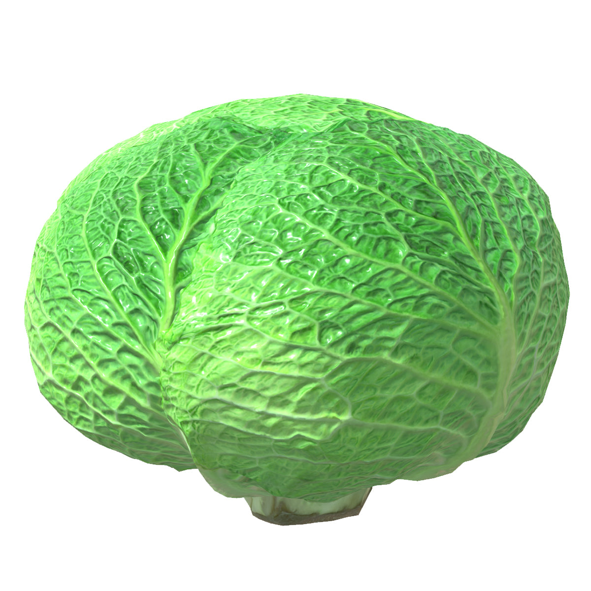 Cabbage Low Poly