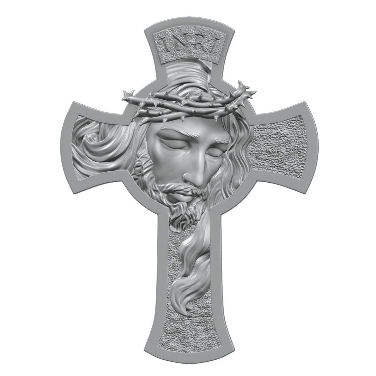 Jesus Cross  Necklace 3D Print