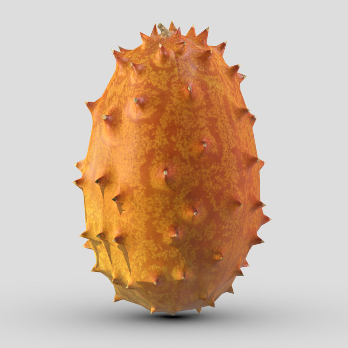 Kiwano Melon Low Poly