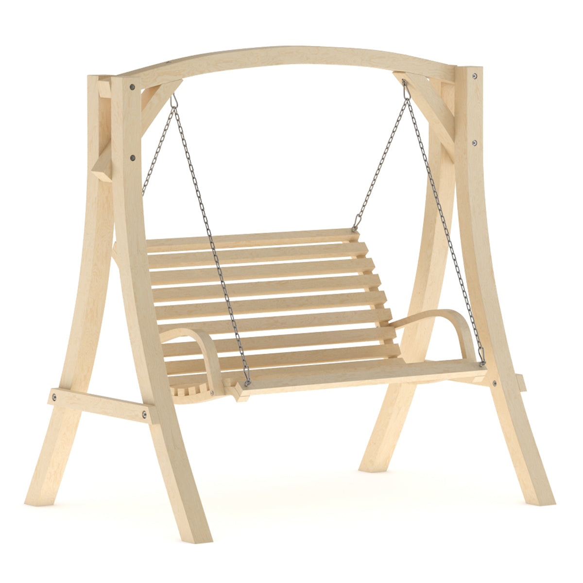 Wooden Swing Chair 01