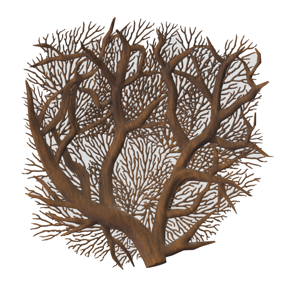 Alcyonacea coral Low Poly