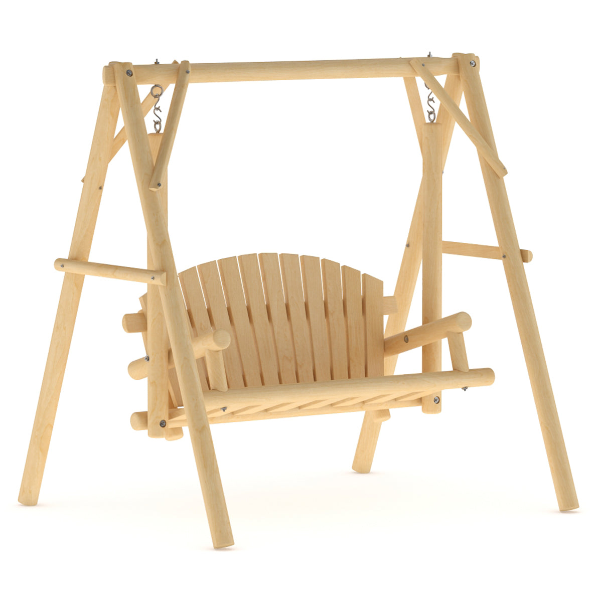 Wooden Swing Chair 02